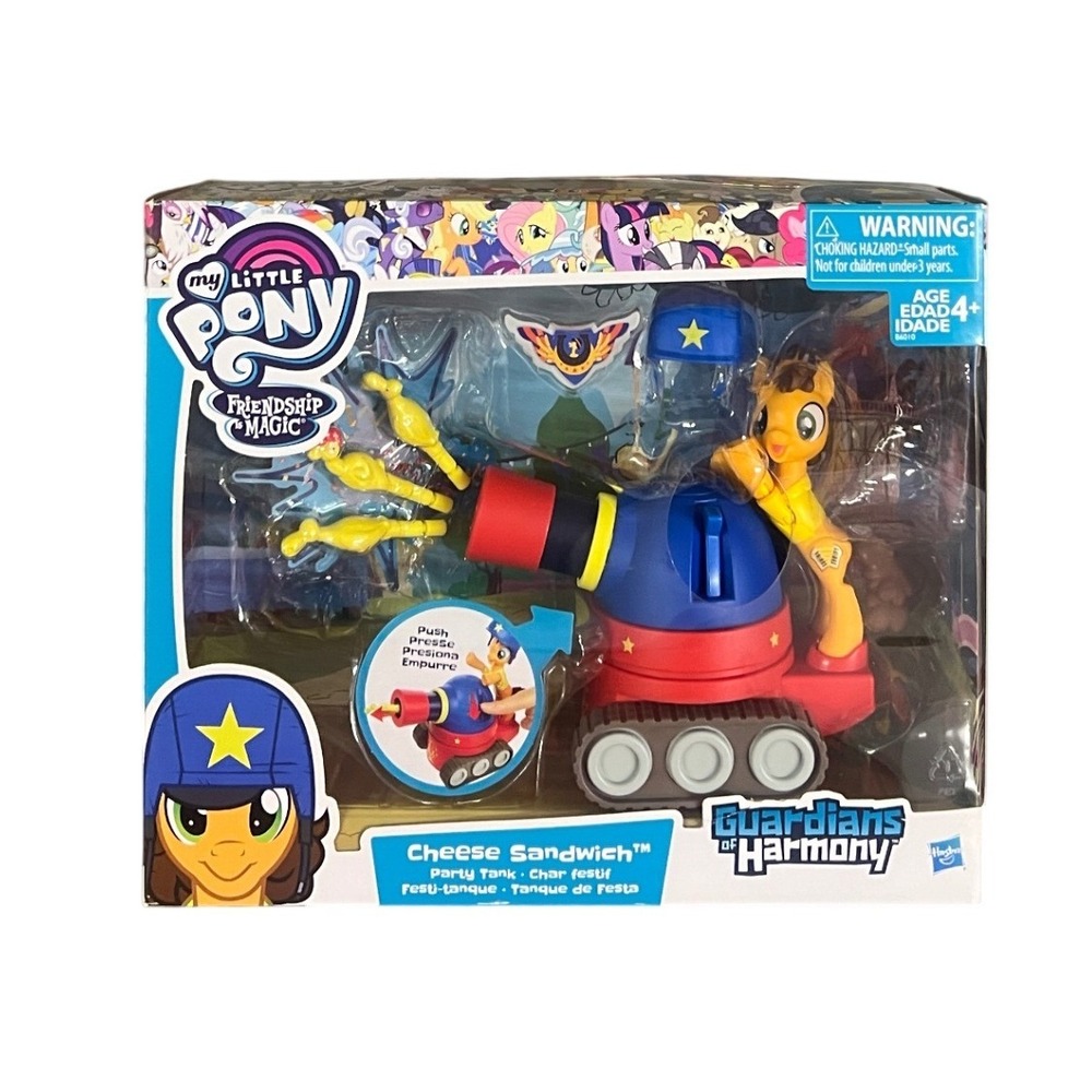 My Little Pony Guardians of Harmony Cheese Sandwich Party Tank New